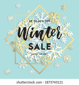 Minimalistic simple elegant card with hand drawn Merry Christmas lettering text for holidays. Vector eps 10