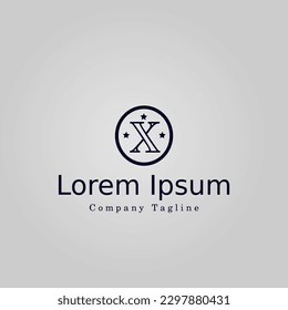 minimalistic and simple letter logo
