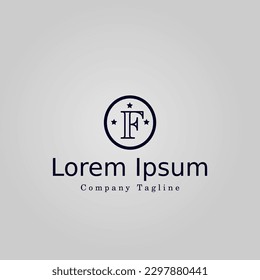 minimalistic and simple letter logo
