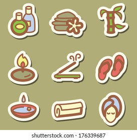 Minimalistic SPA icons set