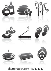 Minimalistic SPA icons set