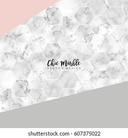 Minimalistic Trendy Marble Vector Design