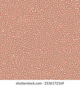 Minimalistic triangles background. Rounded solid shapes in frames. Tiny triangles size. One tone colored style. Repeatable pattern. Modern vector tiles. Seamless vector illustration.