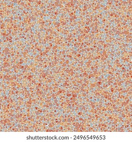 Minimalistic triangles background. Tiny triangles size. Solid shapes in frames. Multicolored style. Repeatable pattern. Modern vector tiles. Warm Neutrals Palette.