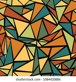 Minimalistic triangular shapes geometric seamless background. Minimal triangles polygonal texture. Urban triangle shapes minimal backdrop. for business brochure or book cover.