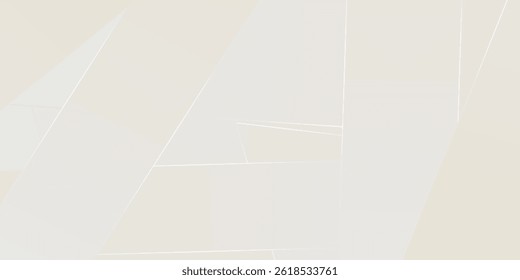 Minimalistic vector background with soft beige and white geometric shapes. Clean lines and subtle gradients create an elegant and modern abstract design.Light pale vector background. 