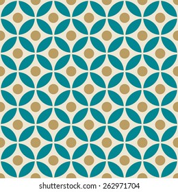 minimalistic vector floral pattern. can by tiled seamlessly.