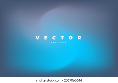 Minimalistic vector gradient background with blue and gray colores