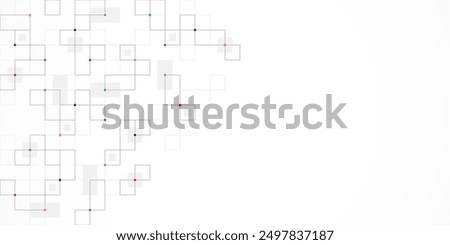 Minimalistic vector texture with linear squares pattern. Creative idea of modern design with abstract geometric background