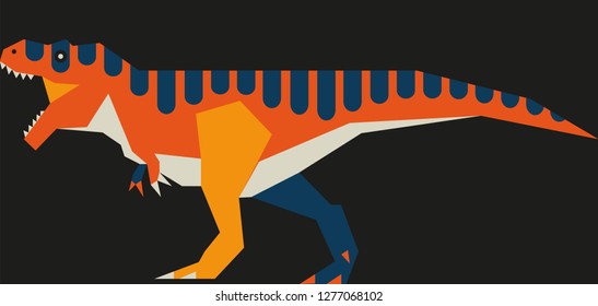 Minimalistic Vektor Trex