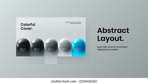 Minimalistic website screen design vector illustration. Vivid monitor mockup banner layout.