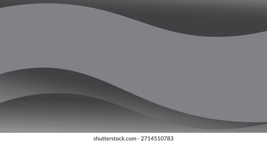 Minimalistic white background design featuring smooth curved lines and subtle gradient transition