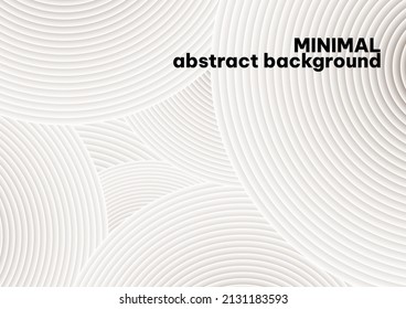 Diseño de marco minimalista de color blanco. Diseño de cubiertas