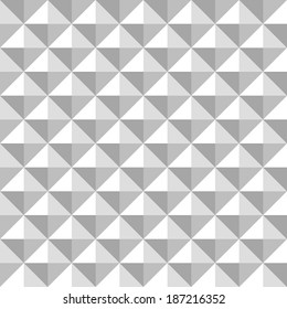 Minimalistic white geometrical mosaic pattern for subtle design