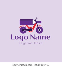 An minimalistic wine delivery logo