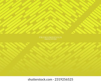 Minimalistic yellow premium abstract background with luxury geometric elements. Exclusive wallpaper design for posters, flyers, presentations, websites, etc.