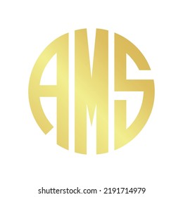 Minimally Designed Logo Design Consisting of Letters A, M, S