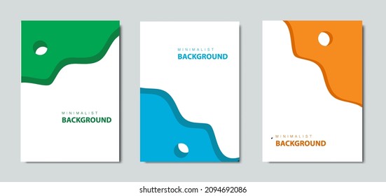 Minimale Abdeckung Design. Hintergründe abstrakte Formen. Vektor-Tamplate-Broschüre, Flayer, Magazin für die Packungsbeilage. EPS10-Vektorgrafik