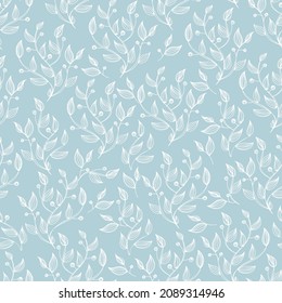 fondo minimalustico con patrón ininterrumpido de línea, hojas abstractas, estilo boho