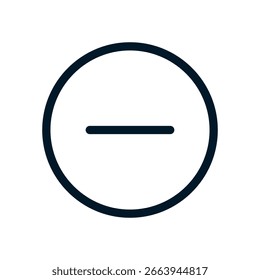 Minimise icon, Vector logo sign, Illustration, shape, design, UX UI icon, editable eps