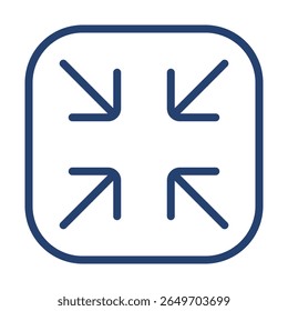 Minimizar ícone ilustração plana logotipo da estrutura de tópicos
