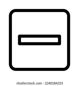 minimizar icono o logotipo símbolo de signo aislado ilustración vectorial - iconos vectoriales de estilo negro de alta calidad
