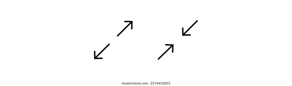 minimize icon rally compact size small scale arrows icons,  maximize icon two arrows expand icons resize zoom scale icon