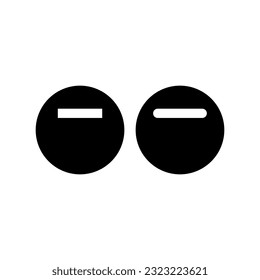 minimize icon vector design templates