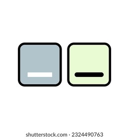 minimize icon vector design templates 