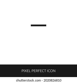 Minimizar el icono perfecto de Pixel para Web, App, Presentation. estilo de esquema modificable. icono simple vectorial eps 10