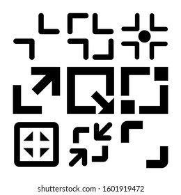 minimize screen icon isolated sign symbol vector illustration - Collection of high quality black style vector icons
