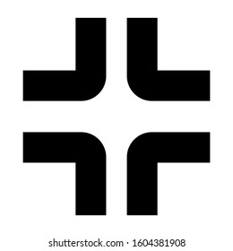 minimize screen icon isolated sign symbol vector illustration - Collection of high quality black style vector icons
