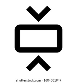 minimize screen icon isolated sign symbol vector illustration - Collection of high quality black style vector icons
