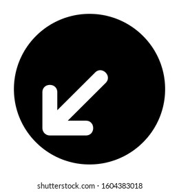 minimize screen icon isolated sign symbol vector illustration - Collection of high quality black style vector icons
