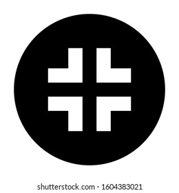 minimize screen icon isolated sign symbol vector illustration - Collection of high quality black style vector icons
