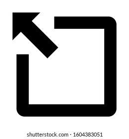 minimize screen icon isolated sign symbol vector illustration - Collection of high quality black style vector icons
