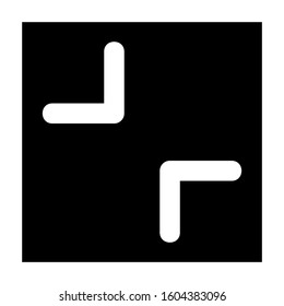 minimize screen icon isolated sign symbol vector illustration - Collection of high quality black style vector icons
