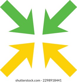 Minimize vector icon. Can be used for printing, mobile and web applications.