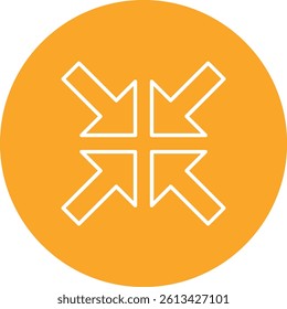 Minimize vector icon. Can be used for printing, mobile and web applications.