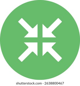 Minimize vector icon. Can be used for printing, mobile and web applications.