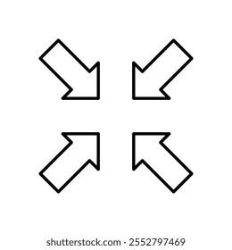 Stockgrafik mit Vektorsymbol minimieren