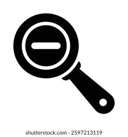 Minimize, Zoom Out Icon Isolated On White Background