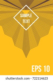 Minimum coverage. The future geometric design of the cover for a poster, notebook, site. Abstract 3d mesh. Eps10 vector.