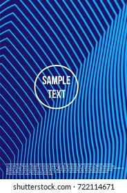 Minimum coverage. The future geometric design of the cover for a poster, notebook, site. Abstract 3d mesh. Eps10 vector.