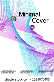 Minimum coverage of the vector. Cover design. Future template for the design of the background of albums, business brochures, banner, poster.