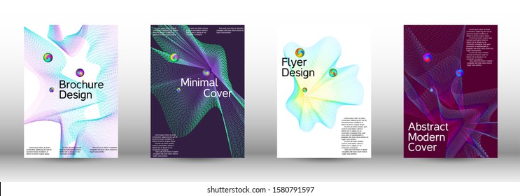 Minimum Coverage Vector Cover Design Set Stock Vector (Royalty Free ...