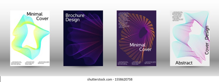 Minimum Coverage Vector Set Modern Abstract Stock Vector (Royalty Free ...