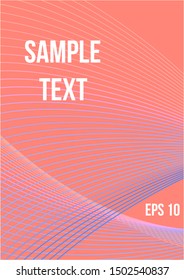Minimum geometric coverage.  Minimalistic colorful cover. The future template for decorating the background of albums, business brochures, banner, poster.