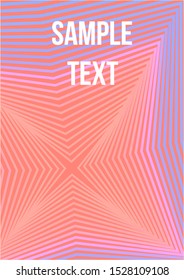 Minimum geometric coverage.  Minimalistic colorful cover. Geometric future template for flyer, poster, brochure and invitation.