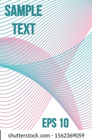 Minimum geometric coverage.  Minimalistic colorful cover. The future template for decorating the background of albums, business brochures, banner, poster.